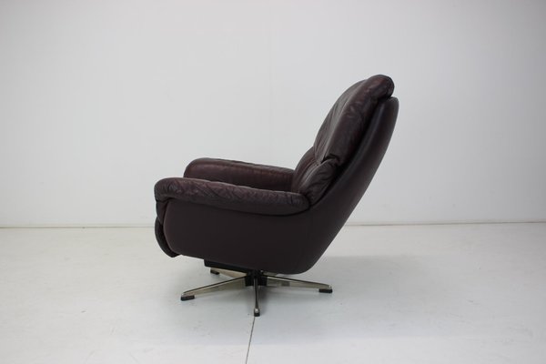 Scandinavian Leather Armchair by Peem, Finland, 1970s-TZ-1361470