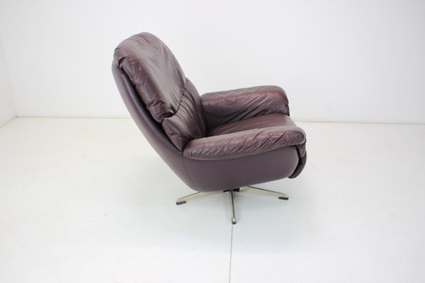 Scandinavian Leather Armchair by Peem, Finland, 1970s-TZ-1361470