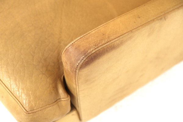 Scandinavian Leather Armchair, Sweden, 1960s-GEK-1709086