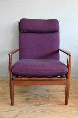 Scandinavian Lounge Chairs by Grete Jalk, 1960s, Set of 2-AIU-717447