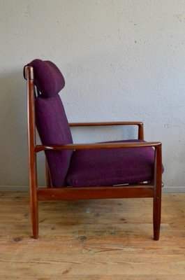 Scandinavian Lounge Chairs by Grete Jalk, 1960s, Set of 2-AIU-717447