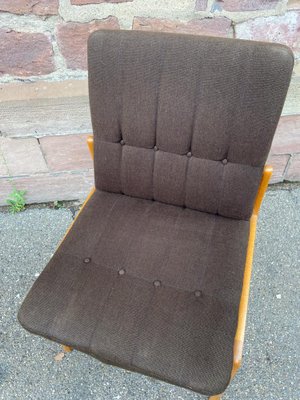 Scandinavian Lounge Chairs from Fröscher KG, 1960s, Set of 4-GQM-1716279