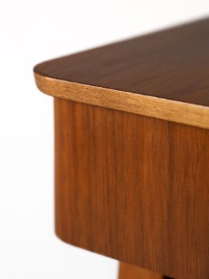 Scandinavian Mahogany Bedside Table, 1960s-QWP-2034953