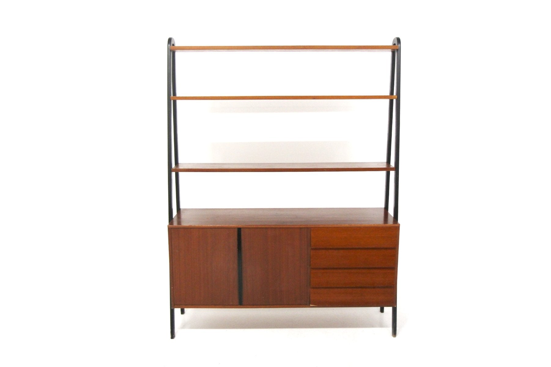 Scandinavian Mahogany Bookcase from Bräntorps, Sweden, 1960