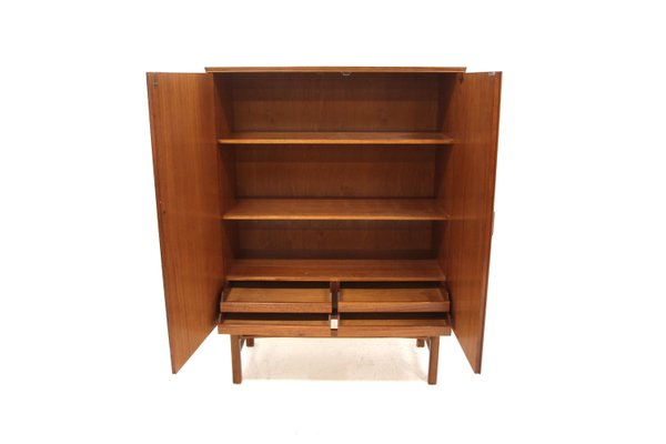 Scandinavian Mahogany Cabinet, Sweden, 1960s-GEK-2022906