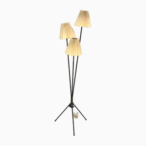 Scandinavian Metal Tripod Floor Lamp, 1960-GEK-1742507