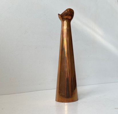 Scandinavian Mid-Century Copper Vase, 1960s-LCR-1005403