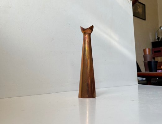 Scandinavian Mid-Century Copper Vase, 1960s-LCR-1005403