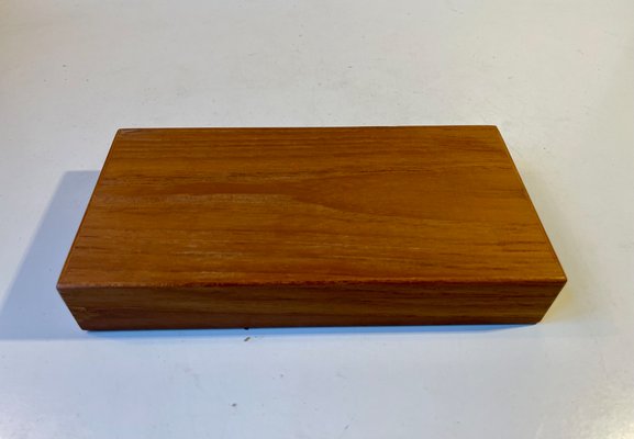 Scandinavian Mid-Century Teak Cigar Box, 1960s-LCR-1098507