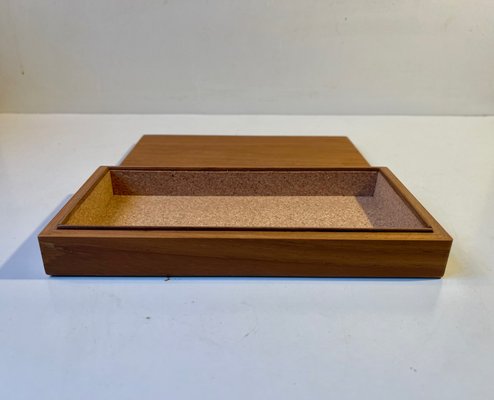 Scandinavian Mid-Century Teak Cigar Box, 1960s-LCR-1098507