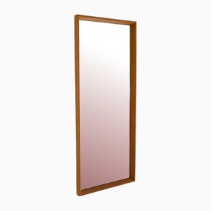 Scandinavian Mirror with Oak Frame, 1960s-QWP-2042855