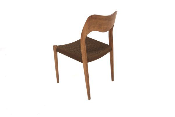 Scandinavian Model 71 Oak Chair by Niels O. Møller, 1960-GEK-2041162