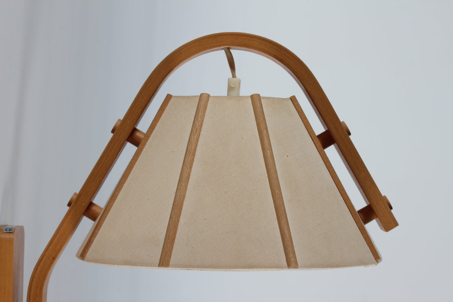 Scandinavian Modern Aneta Wall Lamp in Beech by Jan Wickelgren, Sweden, 1970s