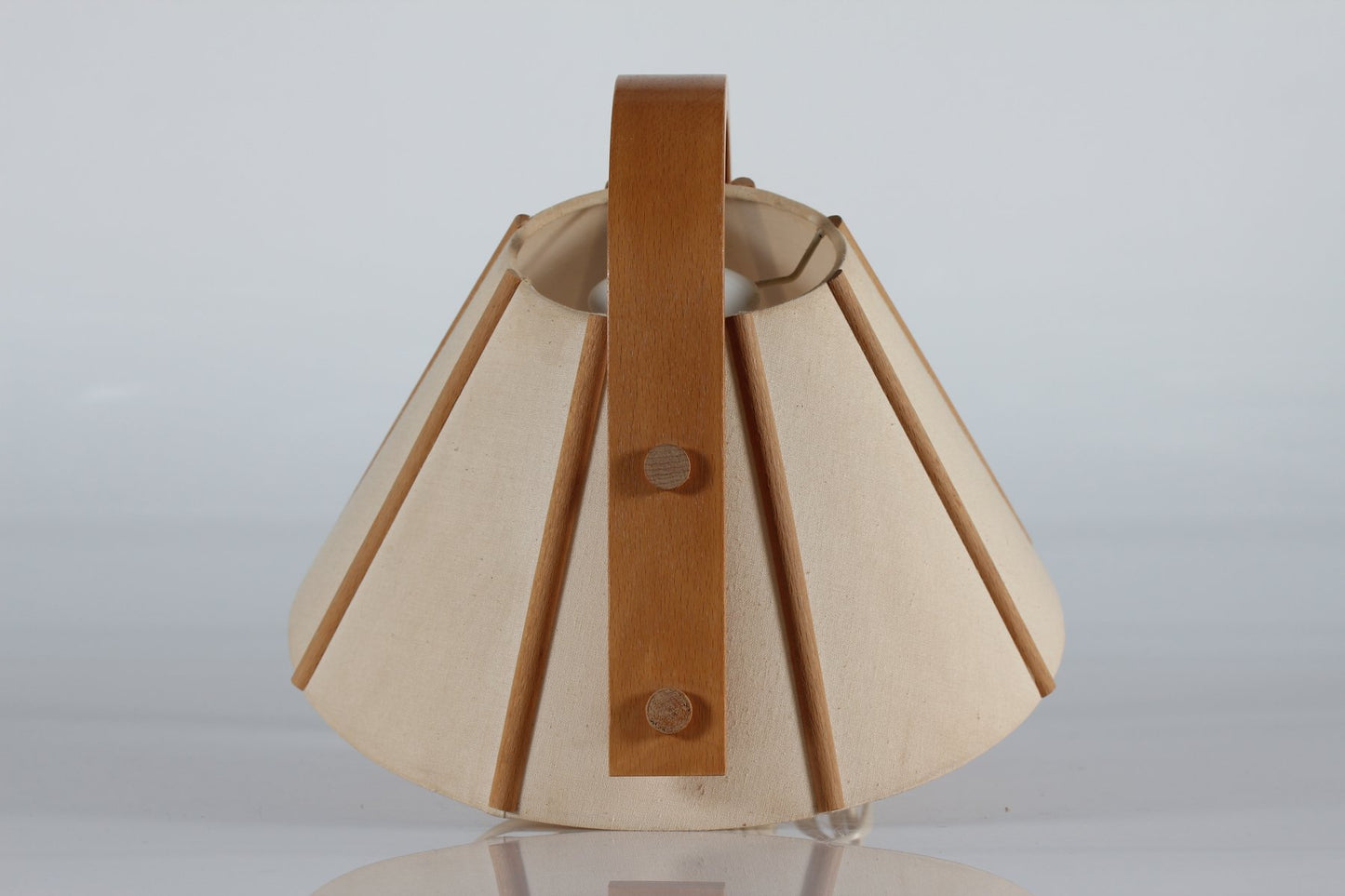 Scandinavian Modern Aneta Wall Lamp in Beech by Jan Wickelgren, Sweden, 1970s