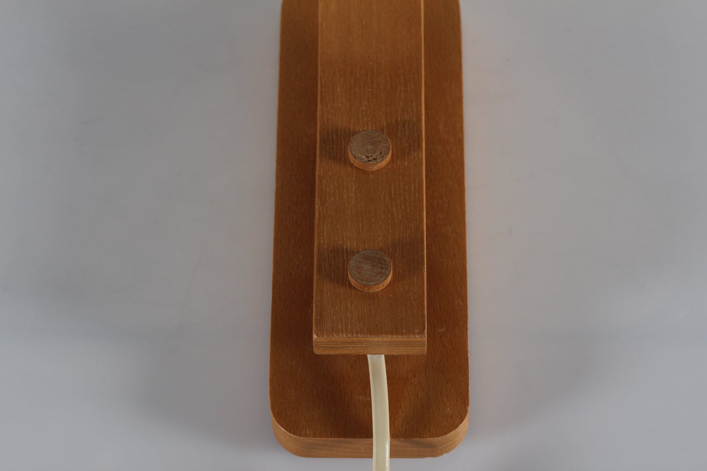 Scandinavian Modern Aneta Wall Lamp in Beech by Jan Wickelgren, Sweden, 1970s