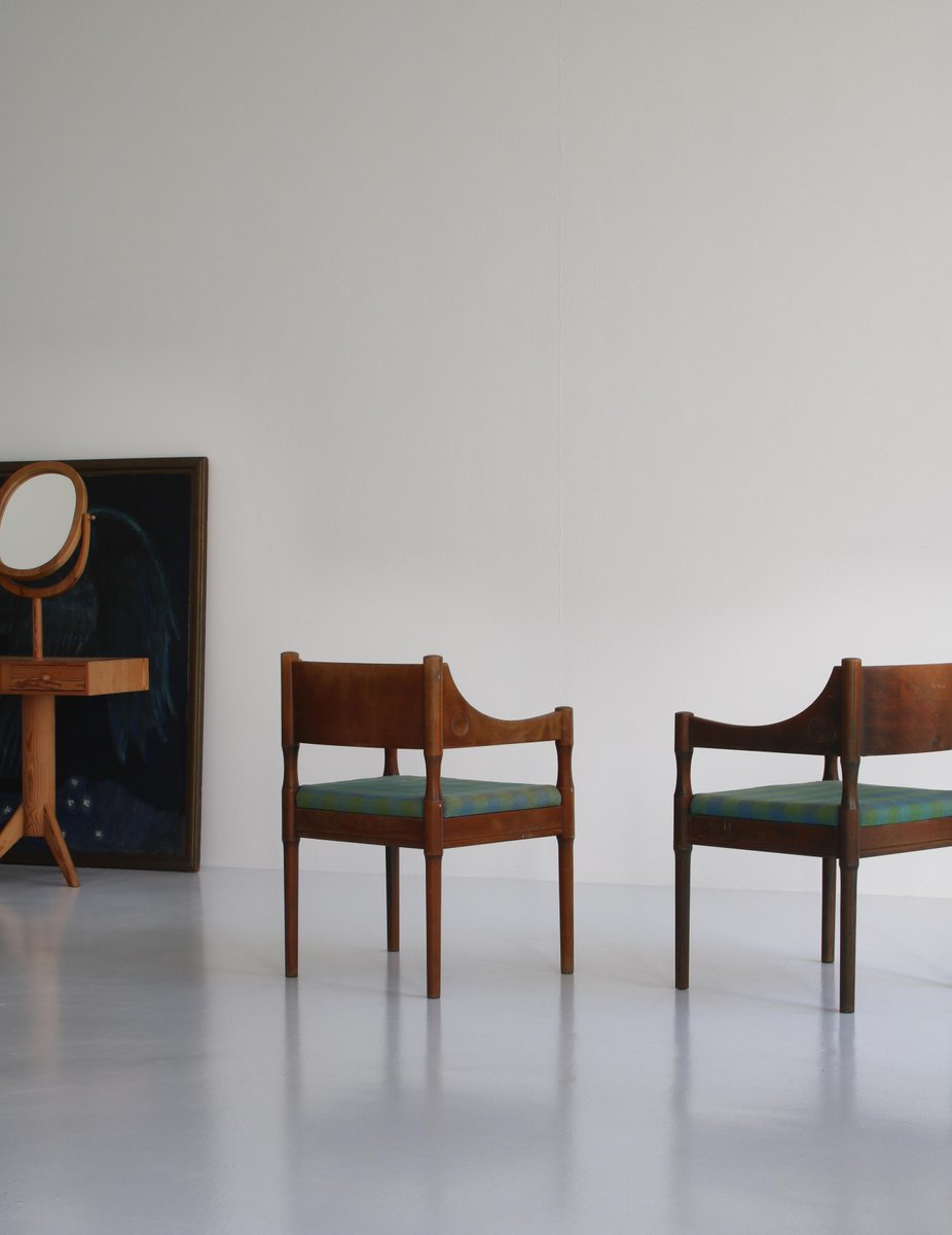 Scandinavian Modern Armchairs from Nässjö Stolfabrik, Sweden, 1960s, Set of 2