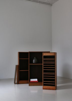 Scandinavian Modern Bookcases in Oak by I.P. Mørck, Denmark, 1930s, Set of 2-WRF-1735663