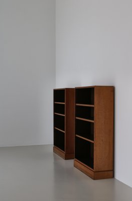 Scandinavian Modern Bookcases in Oak by I.P. Mørck, Denmark, 1930s, Set of 2-WRF-1735663