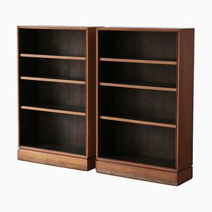 Scandinavian Modern Bookcases in Oak by I.P. Mørck, Denmark, 1930s, Set of 2-WRF-1735663