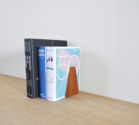 Scandinavian Modern Bookends from FM Møbler, 1960s, Set of 2-HPQ-1309810