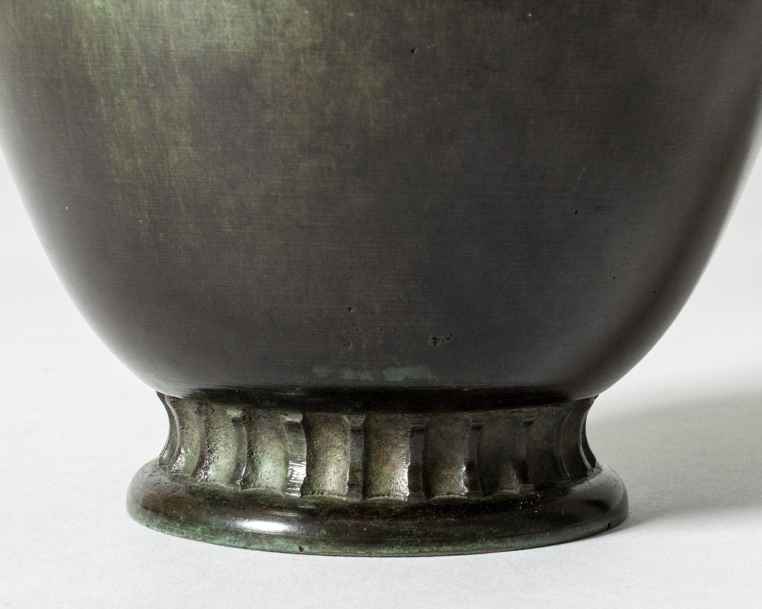 Scandinavian Modern Bronze Vase from GAB, 1930s