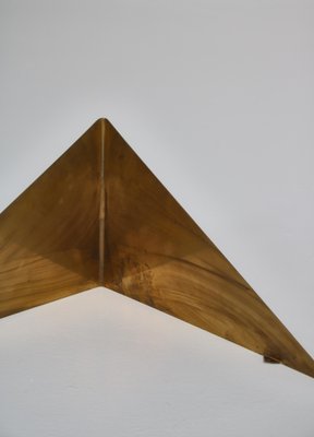 Scandinavian Modern Butterfly Shelves in Brass by Poul Cadovius, 1958, Set of 6-WRF-1048266