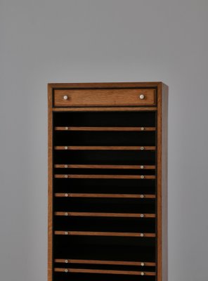 Scandinavian Modern Cabinet in Oak by I.P. Mørck, Denmark, 1930s-WRF-1735664