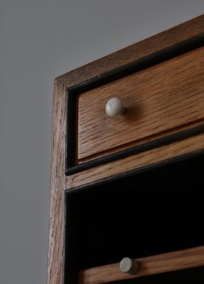 Scandinavian Modern Cabinet in Oak by I.P. Mørck, Denmark, 1930s-WRF-1735664