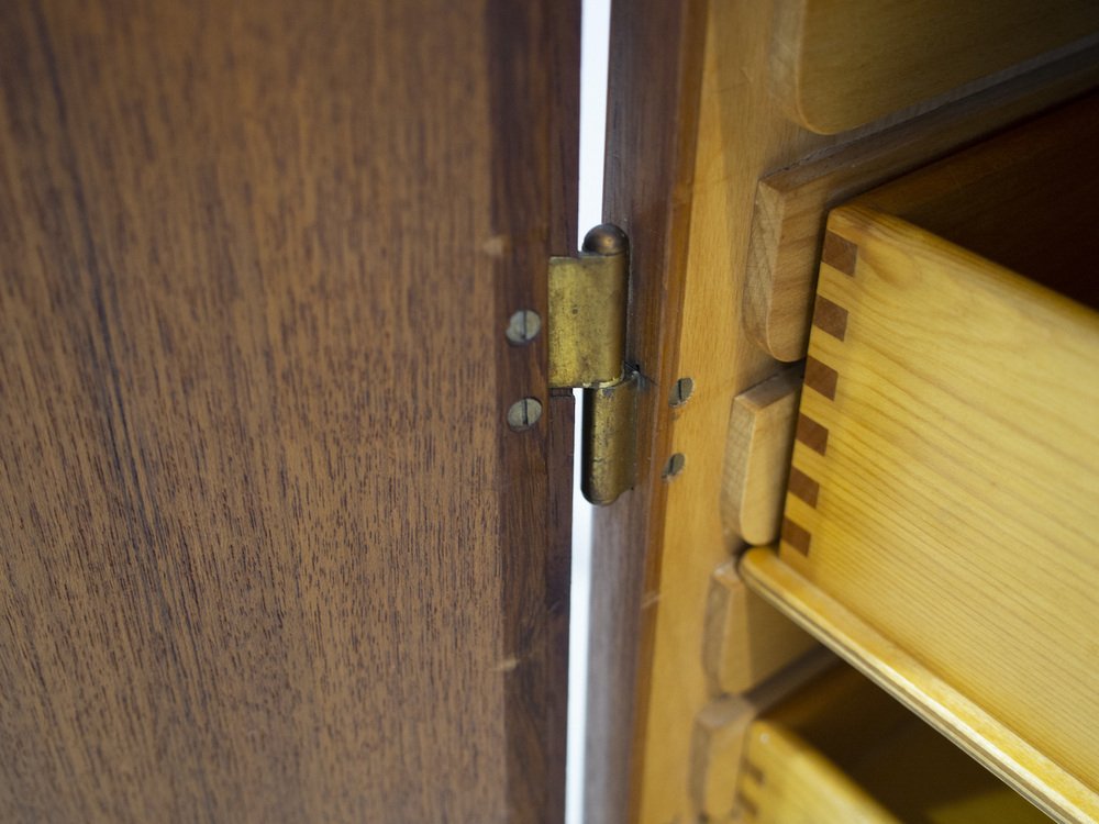 Scandinavian Modern Cabinet in Teak by Børge Mogensen for FDB Møbler, 1960s