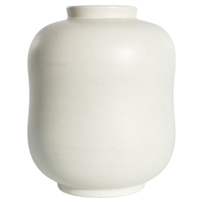 Scandinavian Modern Carrara Vase by Wilhelm Kåge for Gustavsberg, 1940s-RUK-1758037