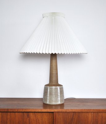 Scandinavian Modern Ceramic Table Lamp by Per Linnemann-Schmidt for Palshus, 1960s-HPQ-1268535