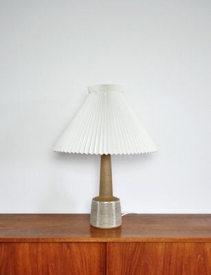 Scandinavian Modern Ceramic Table Lamp by Per Linnemann-Schmidt for Palshus, 1960s-HPQ-1268535