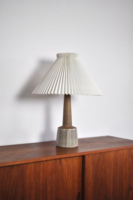 Scandinavian Modern Ceramic Table Lamp by Per Linnemann-Schmidt for Palshus, 1960s-HPQ-1268535