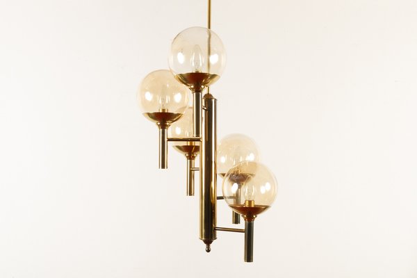 Scandinavian Modern Chandelier by Svend Mejlstrøm for Mejlstrøm Lighting, 1960s-WIX-1822612