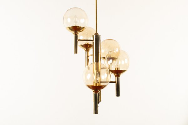 Scandinavian Modern Chandelier by Svend Mejlstrøm for Mejlstrøm Lighting, 1960s-WIX-1822612