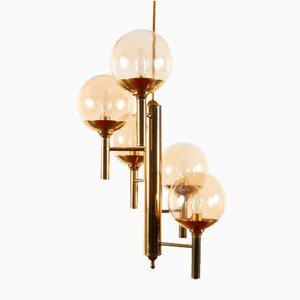 Scandinavian Modern Chandelier by Svend Mejlstrøm for Mejlstrøm Lighting, 1960s-WIX-1822612