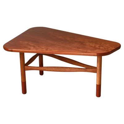 Scandinavian Modern Chunky Coffee Table by Yngve Ekström for Westbergs Furniture, 1950s-WRF-1739366