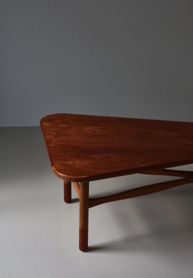 Scandinavian Modern Chunky Coffee Table by Yngve Ekström for Westbergs Furniture, 1950s-WRF-1739366