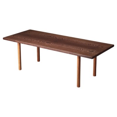 Scandinavian Modern Coffee Table in Wenge & Oak attributed to Hans J. Wegner for Andreas Tuck, 1950s-WRF-2041559