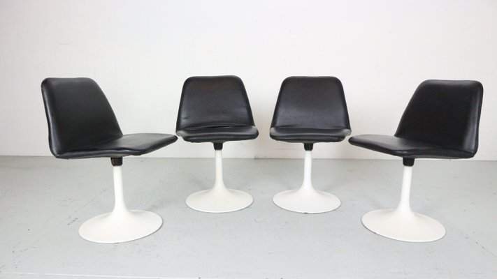 Scandinavian Modern Dining Chairs by Börje Johanson Vinga, Sweden, 1970, Set of 4-DT-2026127