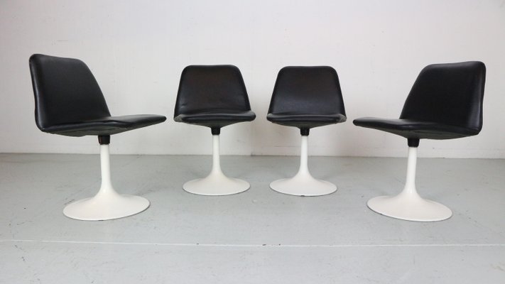 Scandinavian Modern Dining Chairs by Börje Johanson Vinga, Sweden, 1970, Set of 4-DT-2026127