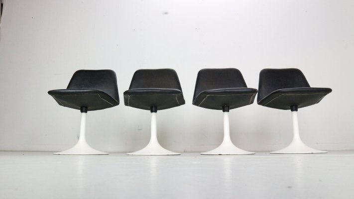 Scandinavian Modern Dining Chairs by Börje Johanson Vinga, Sweden, 1970, Set of 4-DT-2026127