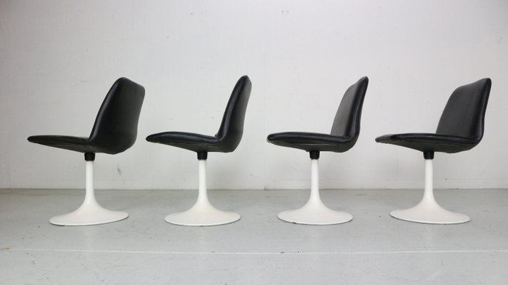 Scandinavian Modern Dining Chairs by Börje Johanson Vinga, Sweden, 1970, Set of 4-DT-2026127