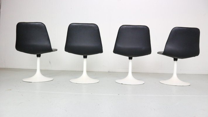 Scandinavian Modern Dining Chairs by Börje Johanson Vinga, Sweden, 1970, Set of 4-DT-2026127