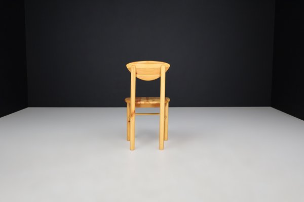 Scandinavian Modern Dining Room Chairs in Pine from Rainer Daumiller, Denmark, 1970s, Set of 30-TRW-1797120