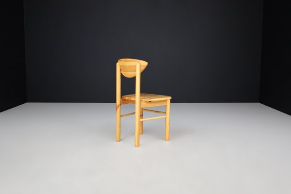 Scandinavian Modern Dining Room Chairs in Pine from Rainer Daumiller, Denmark, 1970s, Set of 30-TRW-1797120