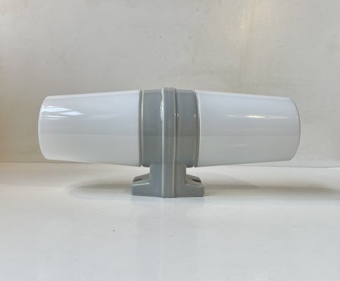 Scandinavian Modern Dual Bathroom Lamp by Sigvard Bernadotte for Ifö, 1960s-LCR-1765601