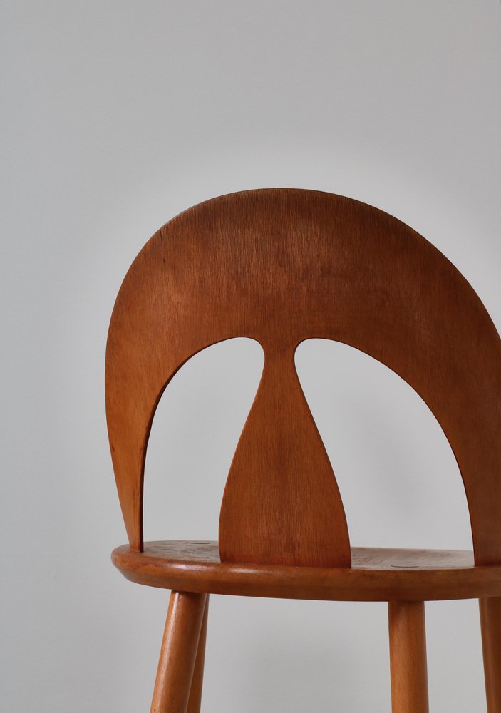 Scandinavian Modern Early Edition Shell Chairs attributed to Børge Mogensen, 1950s, Set of 2