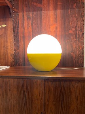 Scandinavian Modern Glass Table Lamp from Bergboms, 1970s-UYK-842935