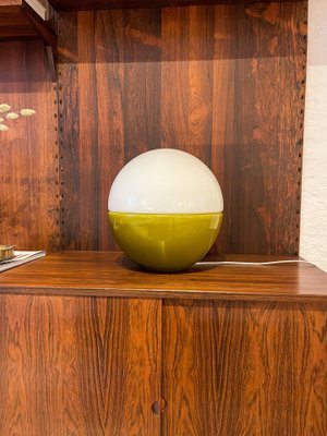 Scandinavian Modern Glass Table Lamp from Bergboms, 1970s-UYK-842935